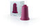 BellaBambi® original Schröpfglas | Saugglocken Cups aus hautverträglichem Silikon | Ideal für Beauty, Peeling, Sport & Massage bei Verspannung uvm. | Made in Germany | Intensität Regular - Brombeer