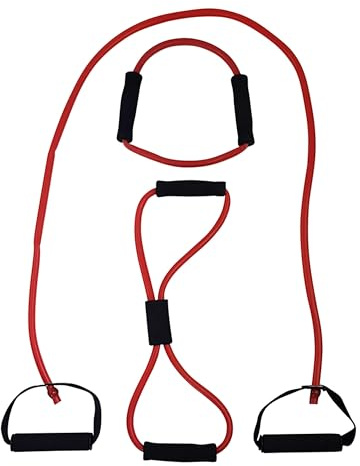 Tunturi Tubing Set Schwer Heavy, rot, One Size, 14TUSFU243