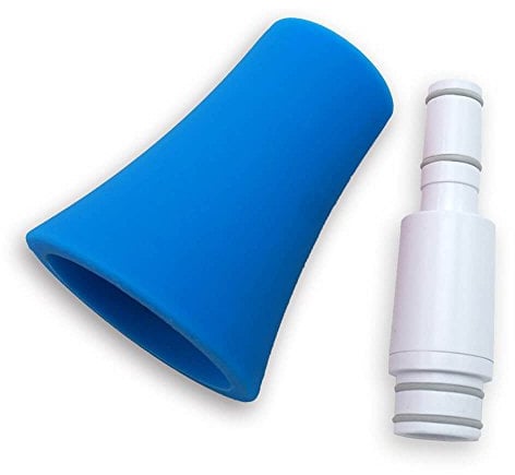 NUVO Kit Straighten Your jSax 2.0, weiß-blau, gerade