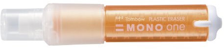 Tombow EH-SSM50 Radierstift MONO one nachfüllbar, transparent orange