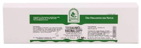 TEEBAUM ÖL VAGINALSUPPOSITORIEN 12 St