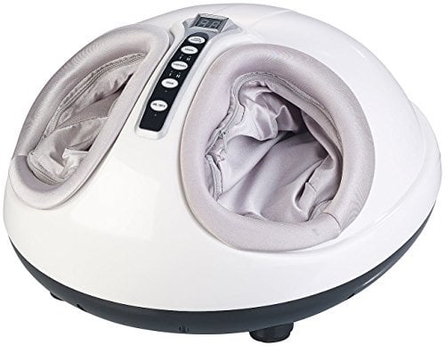 newgen medicals Fussmassage: Fußmassagegerät mit Wärmefunktion und 3D-Luftmassage (Fußmassage Geräte, Wellness Fussmassage, Anti Stress)
