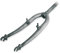 MV-TEK Forcella BMX 20x22,2x150 Acciaio Perno Ruota 10 mm BMX Fork 20x22, 2x150 Steel Wheel Pin 10 mm