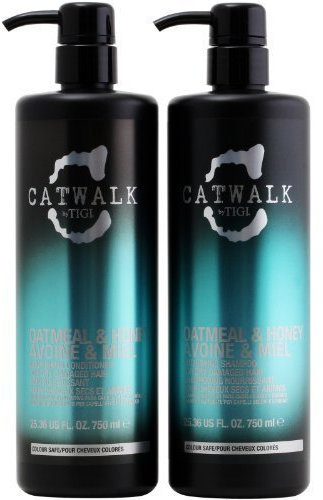 Tigi Catwalk Oatmeal & Honey Shampoo and Conditioner 25.36 Oz Tween by Tigi by Catwalk By Tigi