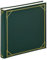 walther design Fotoalbum grün 30 x 30 cm Kunstleder mit Prägung, Standard Album MX-200-A