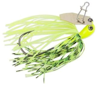 Z-MAN-Man Micro Chatterbait 3,5 g Fransenköder Skirted Jig Farbe Chartreuse