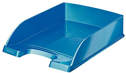 Leitz Briefkorb, A4, Blau, WOW-Serie, 52263036, 1 Stück