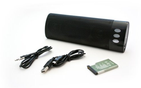 edi-tronic Bluetooth Lautsprecher mit Freisprecheinrichtung - Mobiler Speaker PC Smartphone Audio