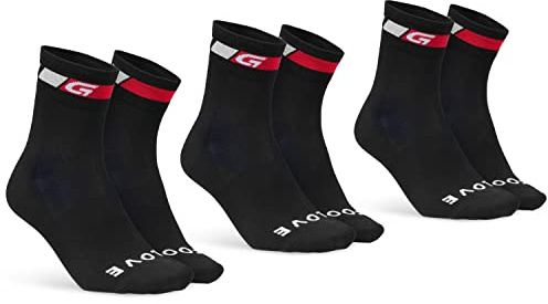 GripGrab Classic Sommer Fahrradsocken Regular Cut - 1er & 3er Set