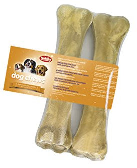 Nobby Kauknochen gepresst für Hunde, 21,5 cm, 1 Packung je 2 Stück (1 x 170 g)