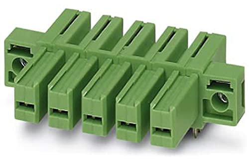 Phoenix Contact IPC 5/4-GF-7.62 Steckbarer Klemmenblock Invertierte Stiftleiste 4-Kontakte 7.62mm-Raster gewinkelt