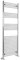 Warmehaus Contemporary Straight Bathroom Heated Towel Rail Radiator Rad 1600 x 600 Chrome