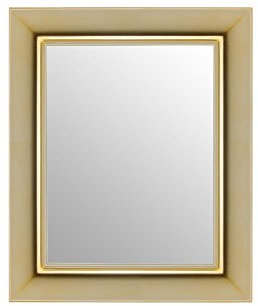 Kartell Francois Ghost, Wall Mirror, 65 x 79 cm, Gold metallictöne