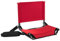 Cascade Mountain Tech Aluminium-Stadionsitz, breit, Rot, Wide 20