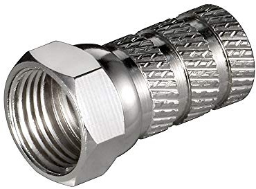 Goobay 51861 Aufdreh-F-Stecker, 5.2 mm