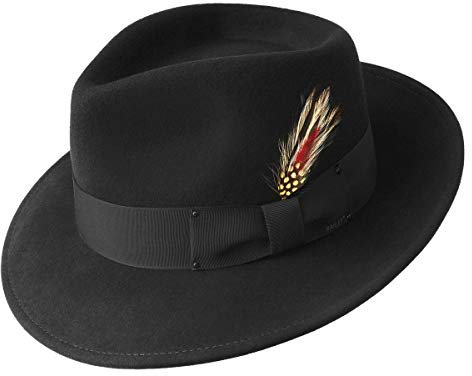 Bailey of Hollywood Herren Fedora Hut, schwarz, Large
