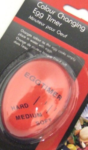 COLOUR CHANGING PERFECT EGG TIMER - GOES IN PAN