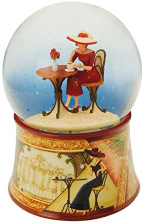 Spieluhrenwelt 25219 Glitzerkugel Kaffeehaus