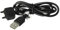 vhbw Cable datos USB compatible con Sony Ericsson Hezel T715, X198 móvil - negro