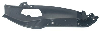 Fußraumabdeckung Piaggio Trittbrett, rechts, schwarz, eingefärbt, silber gesprenkelt für X8 400 i.e, 624017000P