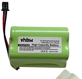 vhbw Akku kompatibel mit Albrecht AE105H, AE180H Funkgerät, Walkie Talkie (1200mAh, 4,8V, NiMH)
