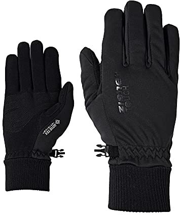 Ziener Herren IDAHO GWS TOUCH multisport Freizeit- / Funktions- / Outdoor-Handschuhe | atmungsaktiv, winddicht, Touch, schwarz (black), 9.5