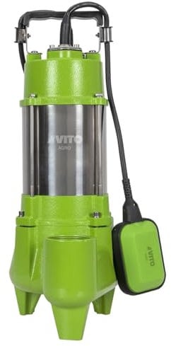 VITO - Pompe d'évacuation 750W Regards Eaux usées Pompe de relevage INOX