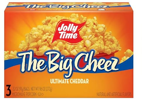 Jolly Time Mikrowellen Popcorn Cheese (3 x 100 g)