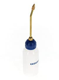 GEDORE Burette à huile, Burette plastique avec tube en laiton mobile et fermeture, Accessoire d’atelier, 125 ml, 298-01