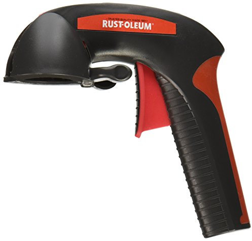 RUST-OLEUM V241526 Hard Hat Spray Handle, For Easy Spraying, grey
