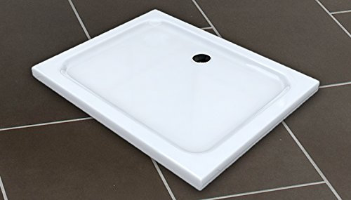 50 mm Plato de ducha 100 x 80 / Plato de ducha para la ducha ducha mampara de ducha