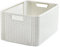 Curver 03616-885-00 Aufbewahrungsbox Style L, 30 L, Creme