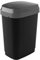 Curver Abfallbehälter, Kunststoff, schwarz/grau, 25 Liter