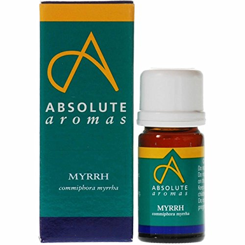 Absolute Aromas Myrrh Essential Oil - 100% Pure, Natural, Undiluted and Cruelty-Free - for use in Diffusers and Aromatherapy Blends (5ml)