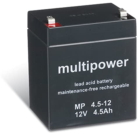 akku-net Bleiakku (multipower) MP4,5-12, 12V, Lead-Acid