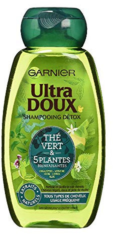 Garnier Ultra Doux Shampooing Vitalité pour Tous Types de Cheveux 5 Plantes 250 ml