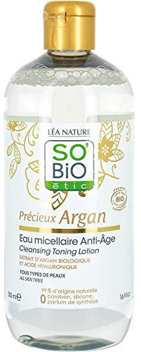 SO'BiO etic Precieux Argan Eau Micellaire Anti-Age - 500ml