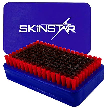 SkinStar Ski Belagsbürste BaseBrush Kupfer/Bronze Bürste blau