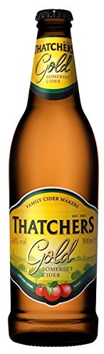 Thatchers Gold-Somerset Cider 500ml (Packung mit 6 x 500 ml)