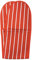 Classic Butcher's Stripe Double Oven Glove in Red