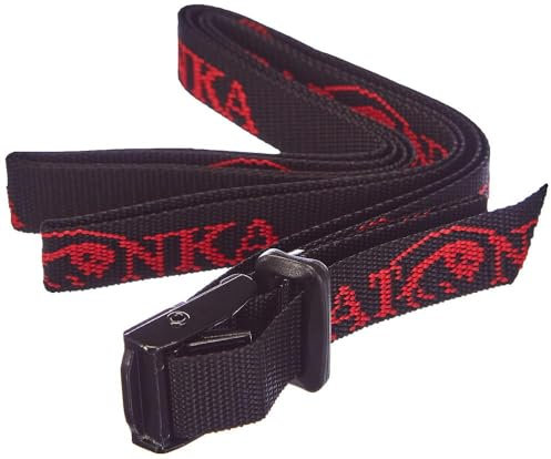 Tatonka Riemen ST-18mm (0,75m / 1m / 1,5m / 3m) - Spanngurt mit Metallschließe und verschiedenen Längen - 1,8 cm breit - Zur Volumenregulierung des Reisegepäcks oder zum Befestigen von Ausrüstung