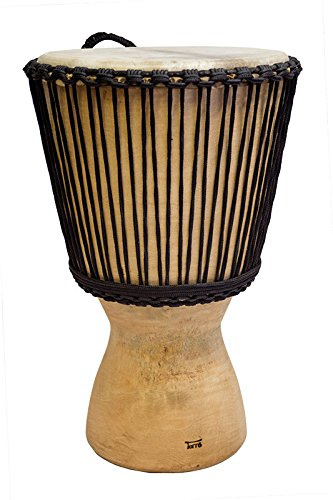Djembé Basswunder Jackfruit/Mango Trommel Afrika 65 cm Ziegenhaut Ø 39-41 cm Goat Skin