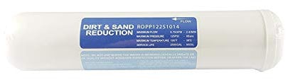 Filtro In Linea ForHome® A Sedimenti - In/Out 1/4 Fpt - 2,5 X 11 - 5 Micron