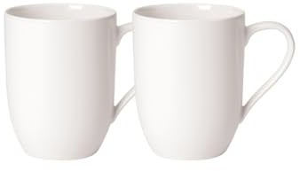 Villeroy & Boch - For Me Coffee Mug set, 2 pt., premium porcelain coffee mug, dishwasher safe, 340 ml