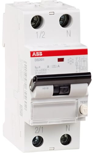 ABB Stotz S&J FI/LS-Schalter DS201MA-B16/0,01 10kA, 1p+N System pro M compact Kombination FI-Schalter/Leitungsschutzschalter 8012542124559