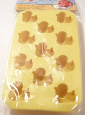Ice Cube Tray Ducks 18x10cm 100% Silicone Guaranteed Quality