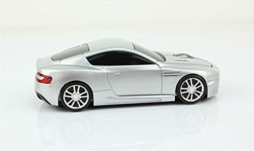 KLEIN Design FTD-MS136 Souris Optique sans Fil modèle Aston Martin Couleur Argent