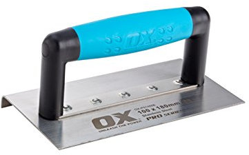 OX Pro Medium Edger 100 x 180mm S/S - 6mm radius