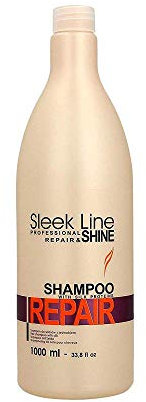 STAPIZ Sleek Line Shampoo mit Seide Repair, 1er Pack (1 x 1000 ml)