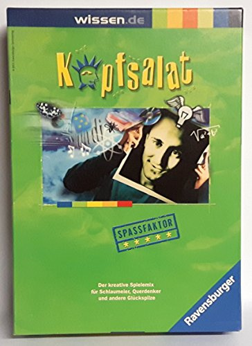 Ravensburger - Kopfsalat - Das Quizzelquasselquerdenk-Spiel